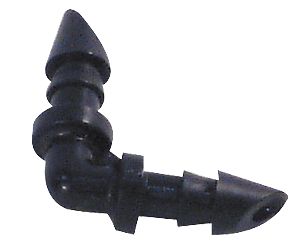 1/4 inch Barbed Elbows, single
