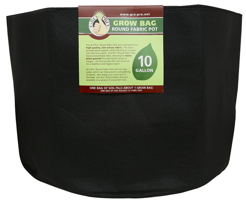 Gro Pro Premium Fabric Pot 10 Gallon