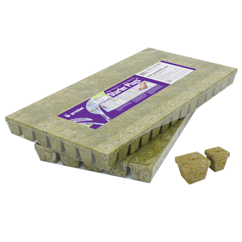 Rockwool Rooting Cubes 1 Inch / 200 Cube Count With Tray